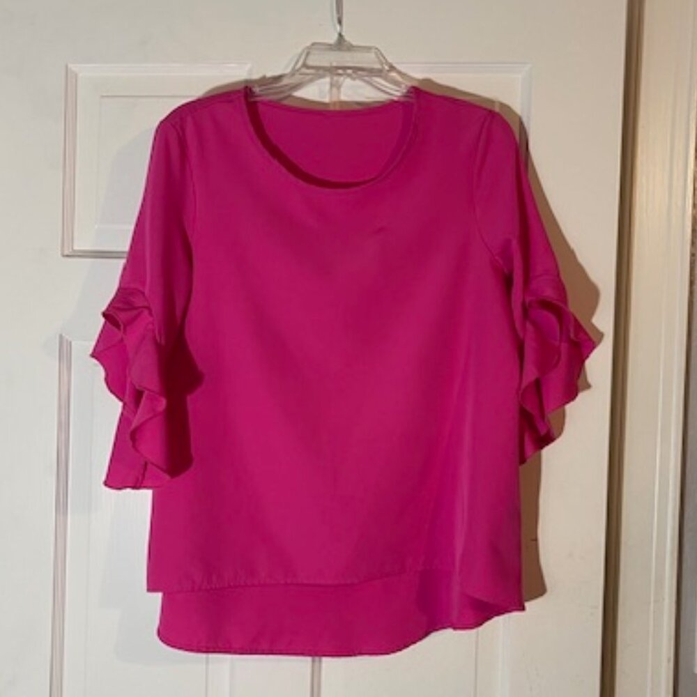Shein Pink Blouse